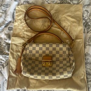 Louis Vuitton Croisette Damier Azur bag